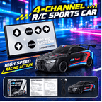 BMW M4 1:64 Alloy 4WD Metal Desktop Drift Car Flat Remote