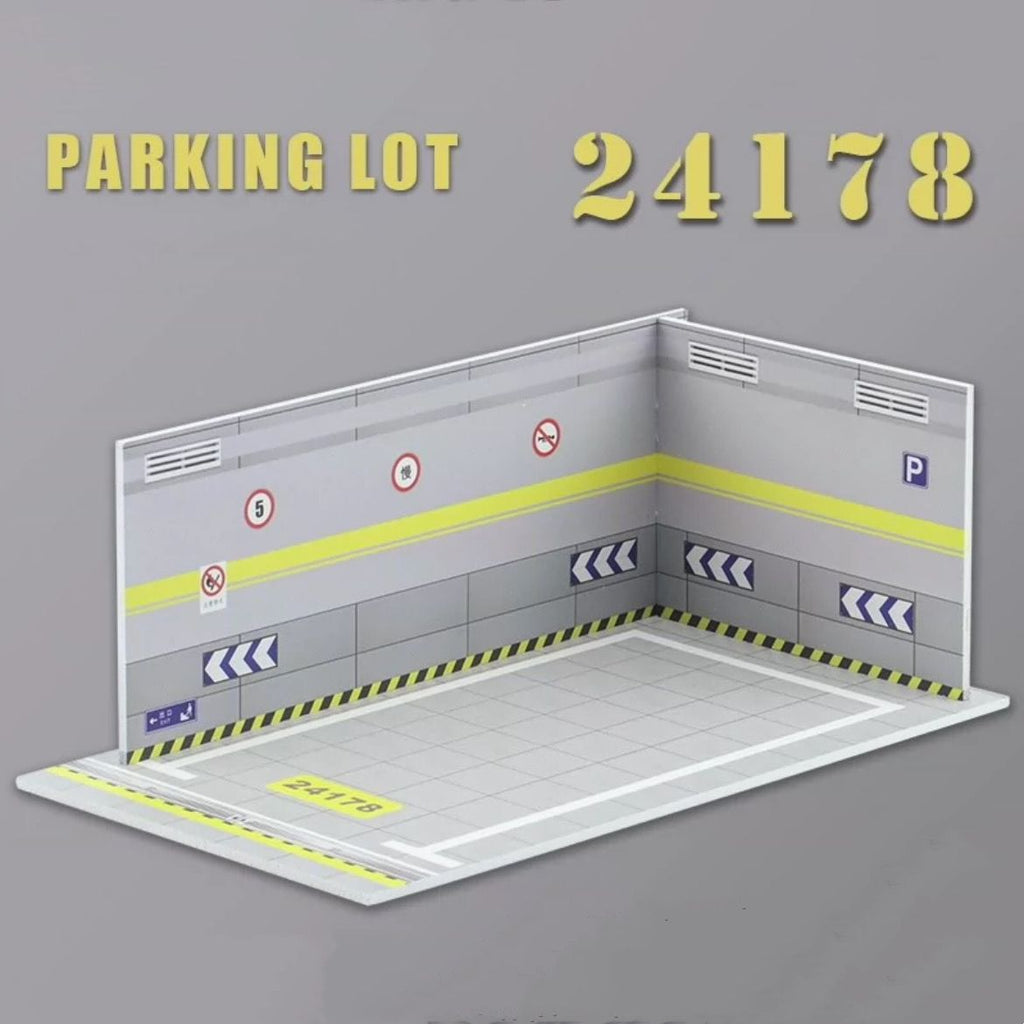 1:24 3-Piece PVC Garage Display Base Diorama (16 Variants)