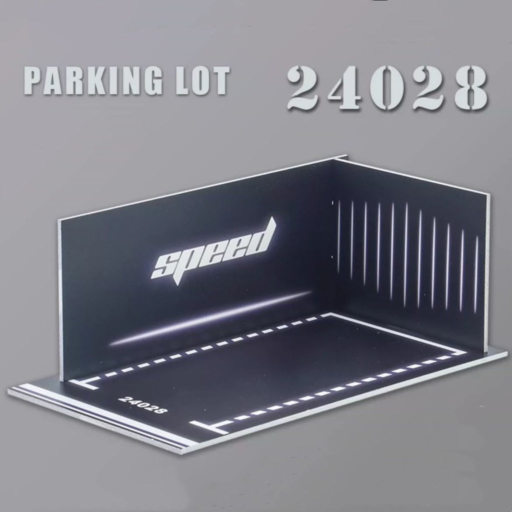 1:24 3-Piece PVC Garage Display Base Diorama (16 Variants)