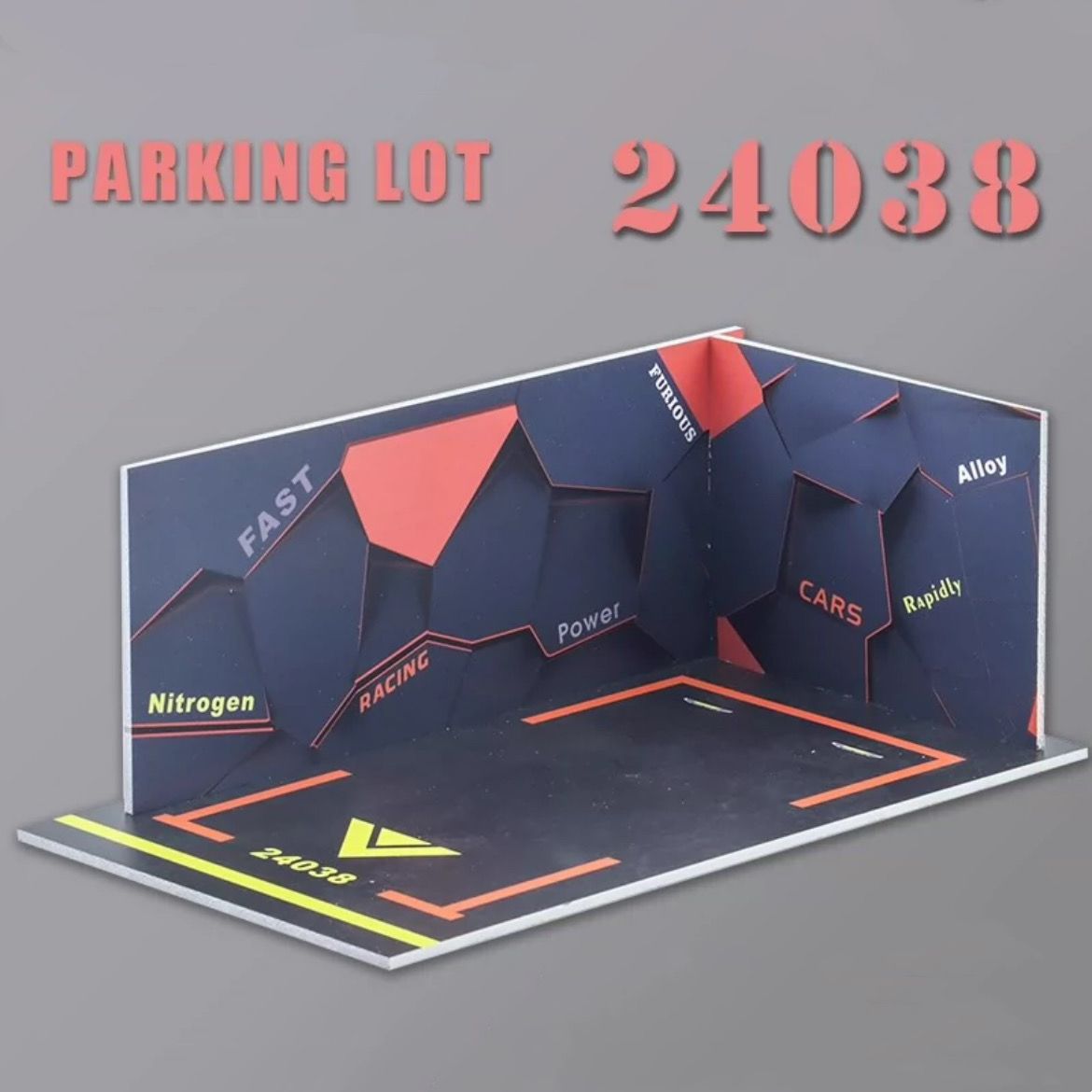 1:24 3-Piece PVC Garage Display Base Diorama (16 Variants)