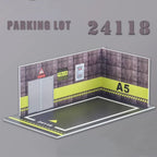 1:24 3-Piece PVC Garage Display Base Diorama (16 Variants)