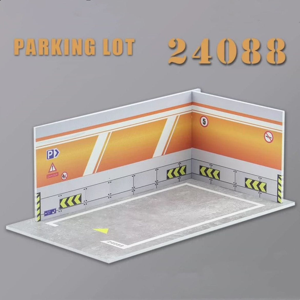 1:24 3-Piece PVC Garage Display Base Diorama (16 Variants)