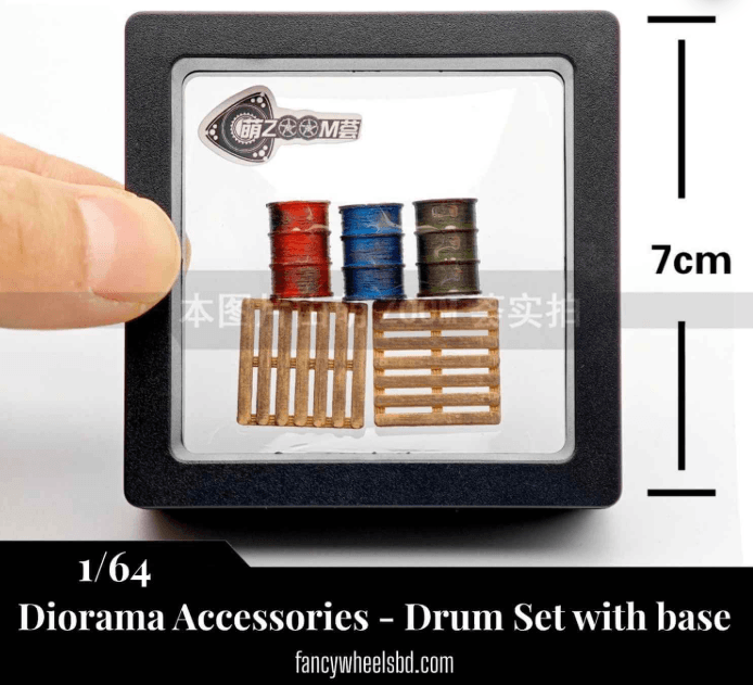Drum Set With Base For Diorama