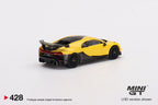 Mini GT 428 Bugatti Chiron Pur Sport Yellow