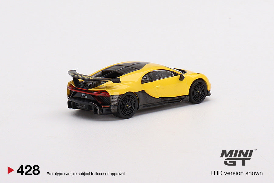Mini GT 428 Bugatti Chiron Pur Sport Yellow