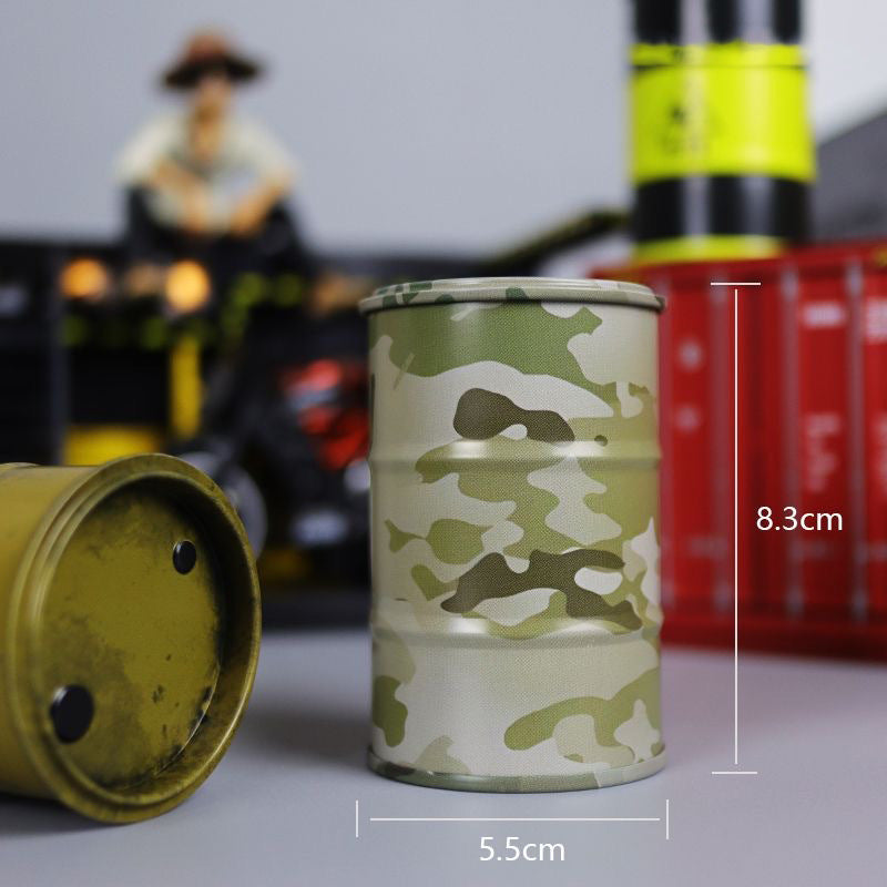 Openable Mini Oil Drum Storage Box