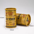 Openable Mini Oil Drum Storage Box