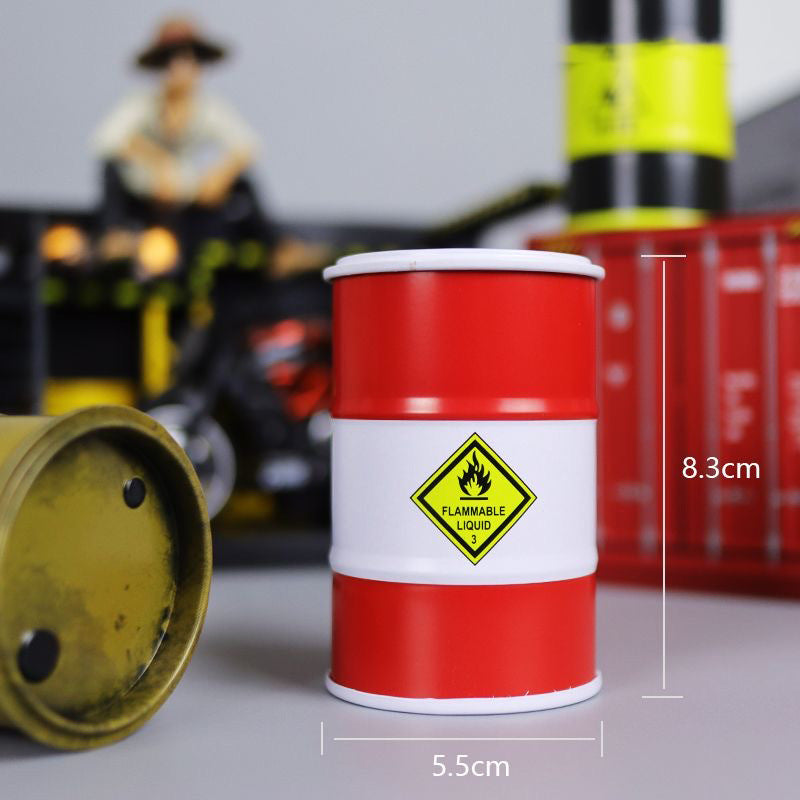 Openable Mini Oil Drum Storage Box