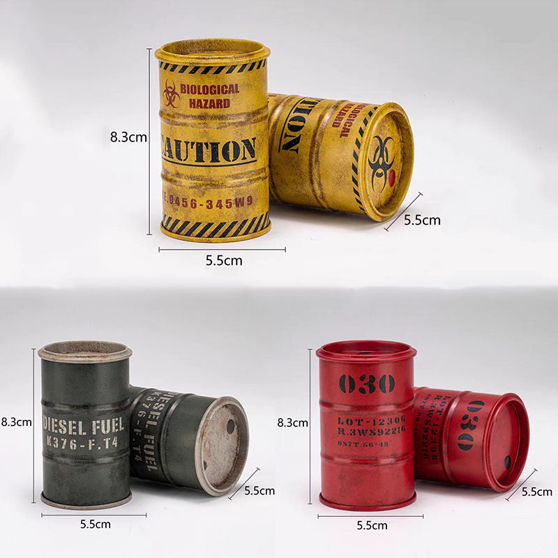 Openable Mini Oil Drum Storage Box