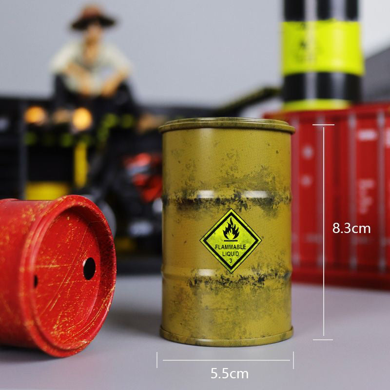 Openable Mini Oil Drum Storage Box