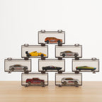 Die Cast Stackable Transparent Storage Display Box 1:64
