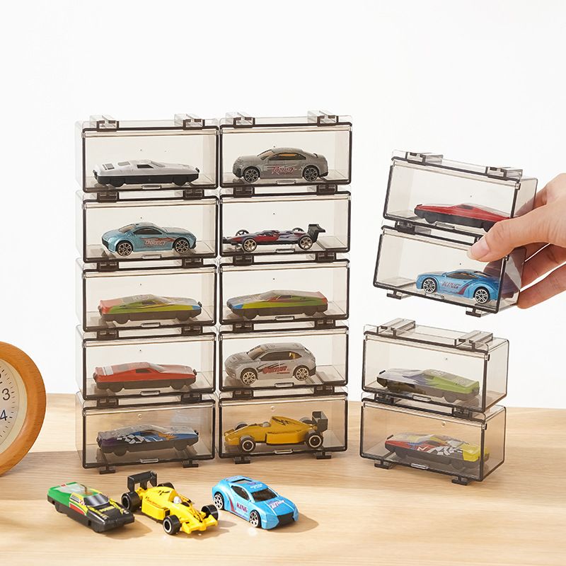 Die Cast Stackable Transparent Storage Display Box 1:64