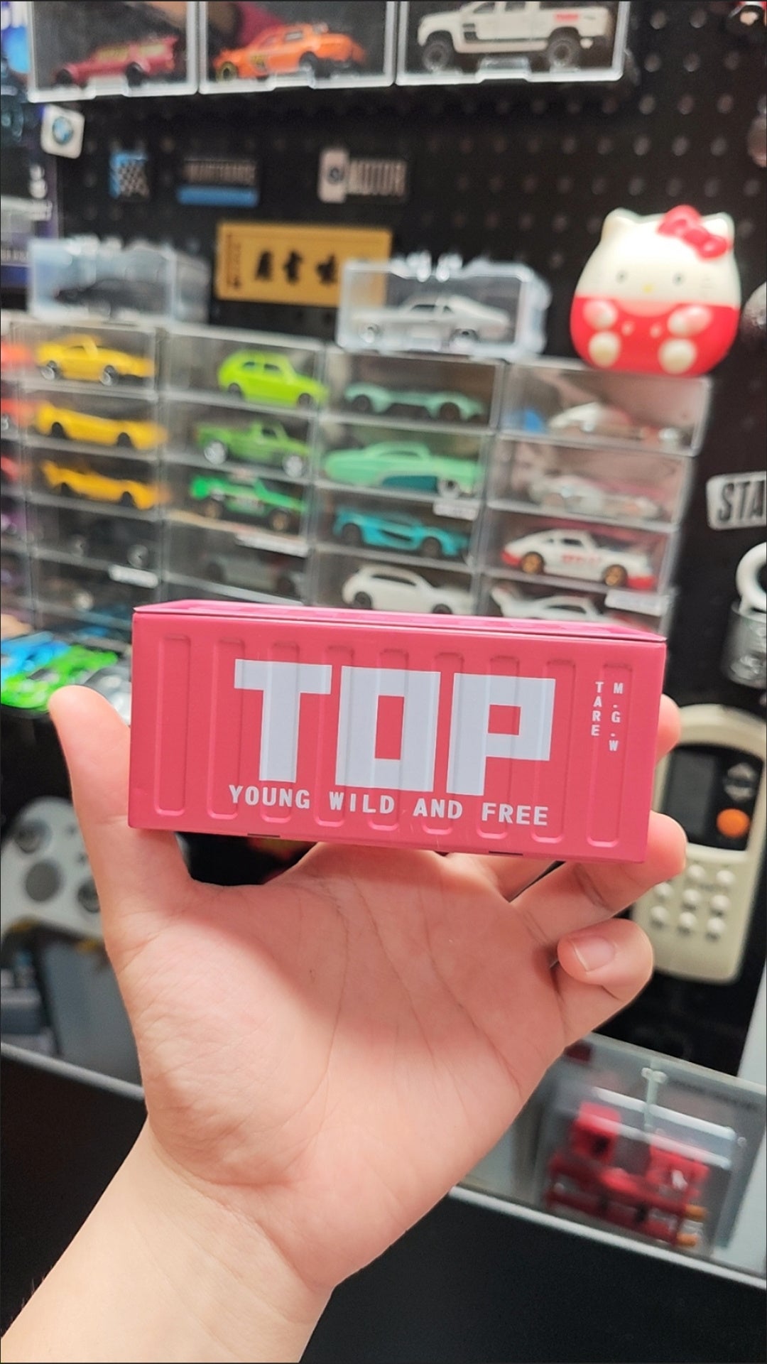 Mini Cargo Container Storage Box - Real photo 5