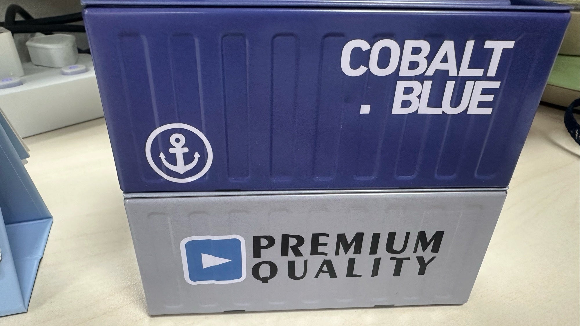 Mini Cargo Container Storage Box - Real photo 7