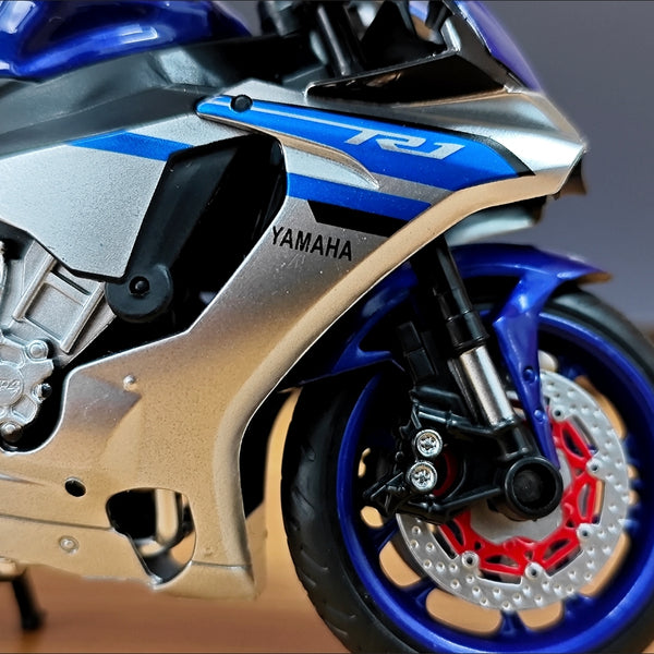 CCA 1:12 Yamaha YZF-R1 Yamaha Official Licensed Diecast Model Bike