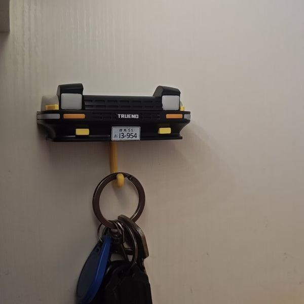 Toyota TRUENO AE86 Key Rack With Headlight And Battery