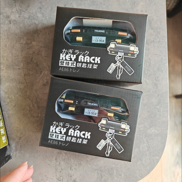 Toyota TRUENO AE86 Key Rack With Headlight And Battery
