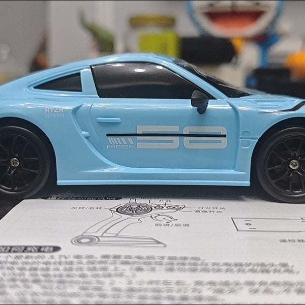 Xiaomi SU7 4WD RC Drift Car With Tires & Traffic Cones