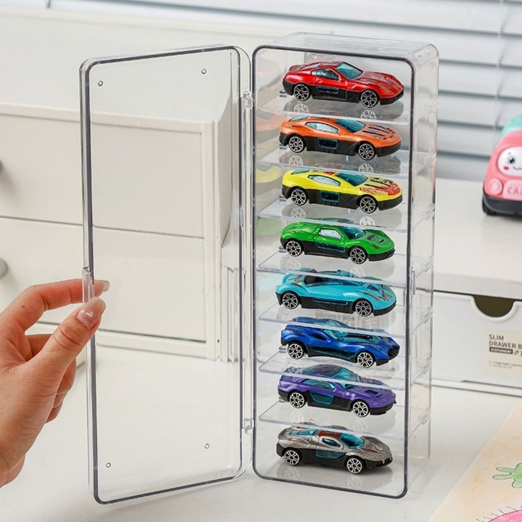 1x8 Die Cast Transparent Storage Display Box 1:64