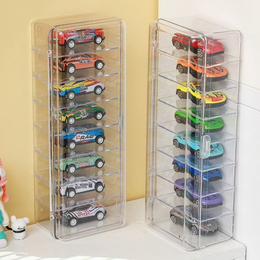1x8 Die Cast Transparent Storage Display Box 1:64