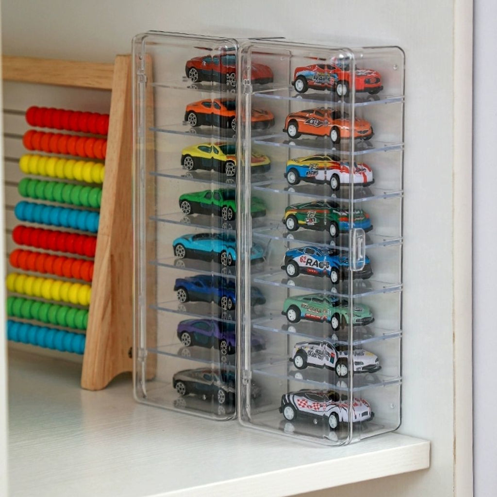 1x8 Die Cast Transparent Storage Display Box 1:64