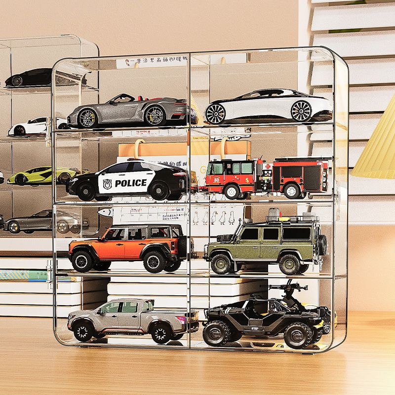2x4 Die Cast Transparent Storage Display Box 1:64