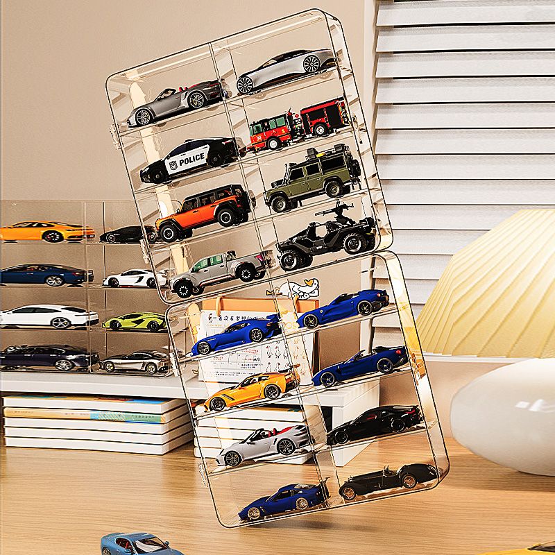 2x4 Die Cast Transparent Storage Display Box 1:64