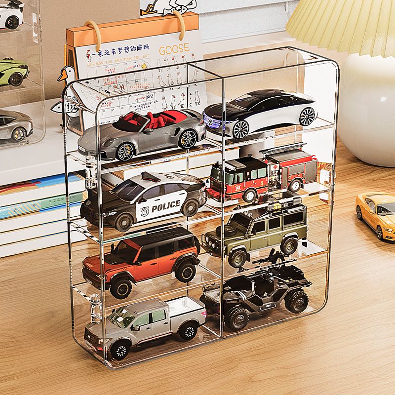 2x4 Die Cast Transparent Storage Display Box 1:64