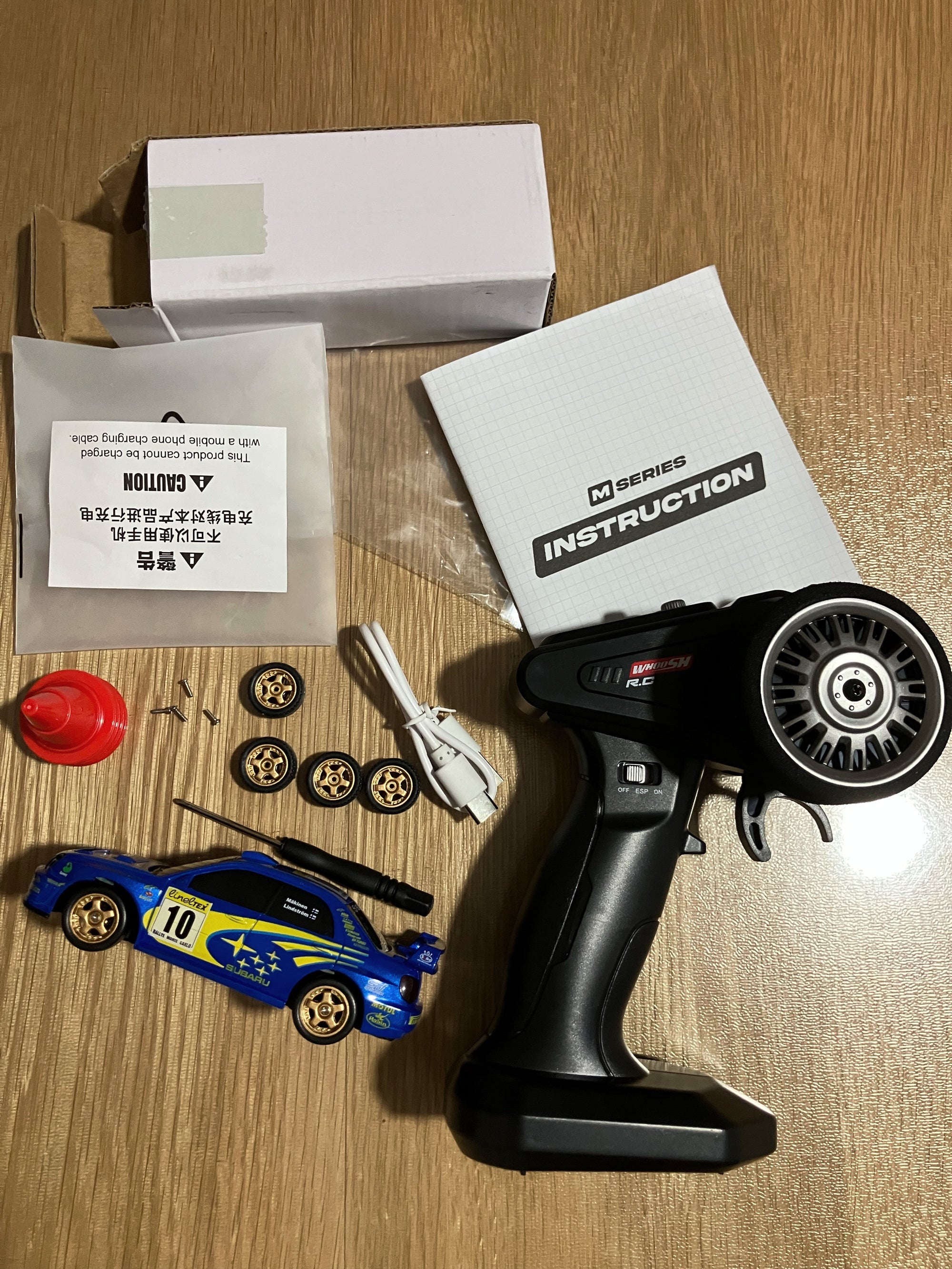 Officially Licensed Subaru WRX STI 4WD 1:43 Drift Car - Real photo 1