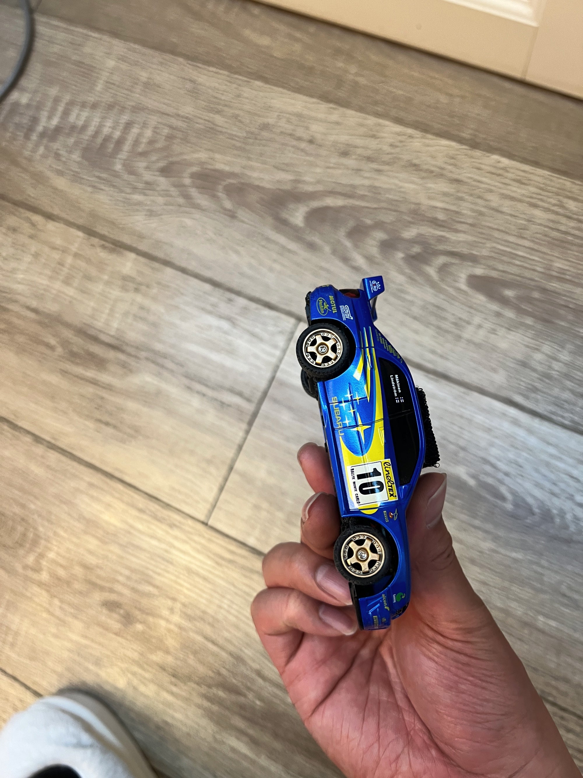 Officially Licensed Subaru WRX STI 4WD 1:43 Drift Car - Real photo 2