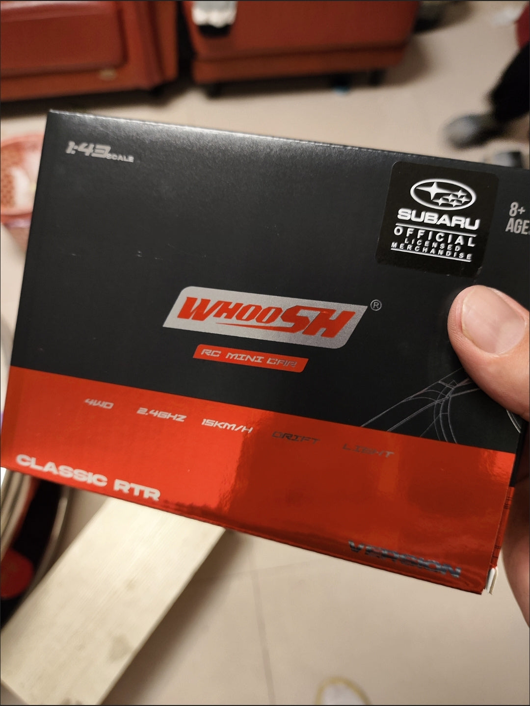 Officially Licensed Subaru WRX STI 4WD 1:43 Drift Car - Real photo 7