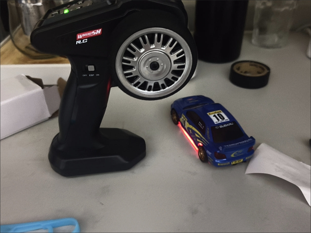 Officially Licensed Subaru WRX STI 4WD 1:43 Drift Car - Real photo 8