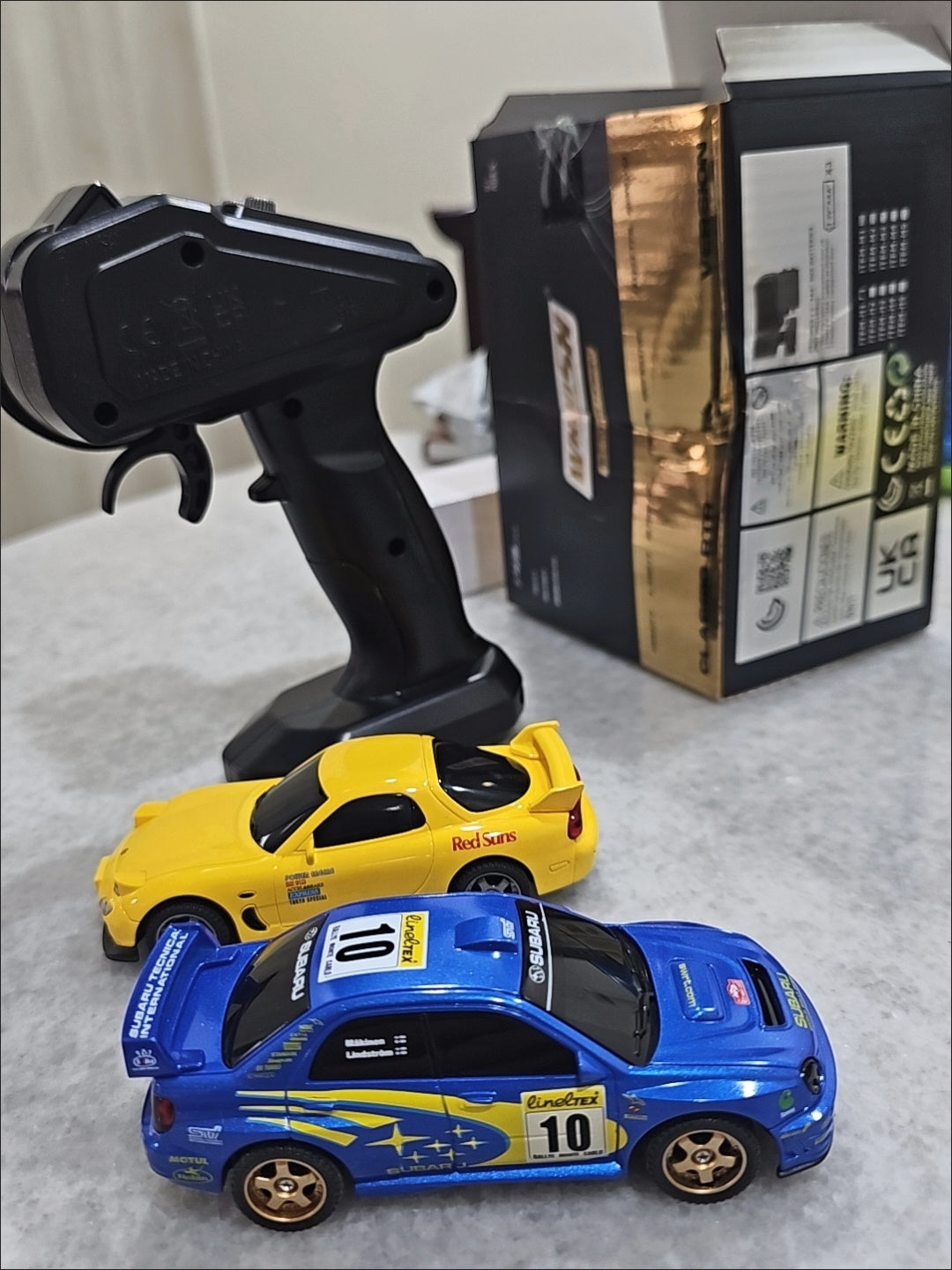 Officially Licensed Subaru WRX STI 4WD 1:43 Drift Car - Real photo 13