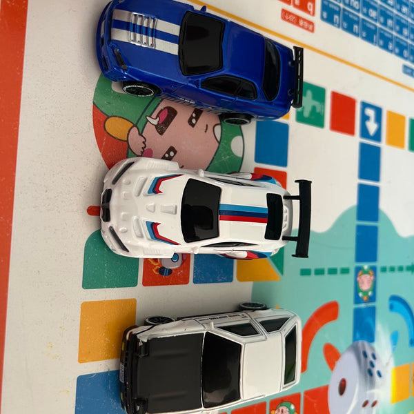 1:64 Alloy 4WD Metal Desktop Drift Car With Accessories