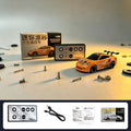 911 GT3 RS 1:64 Alloy 4WD Metal Desktop Drift Car Flat Remote