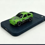 AE86 1:64 Alloy 4WD Metal Desktop Drift Car Flat Remote