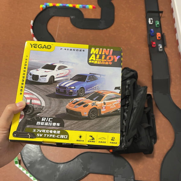 911 GT3 RS 1:64 Alloy 4WD Metal Desktop Drift Car With Accessories
