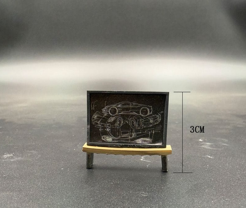 1:64 Chalkboard Miniature Model for Diorama Garage Setup Price in Bangladesh