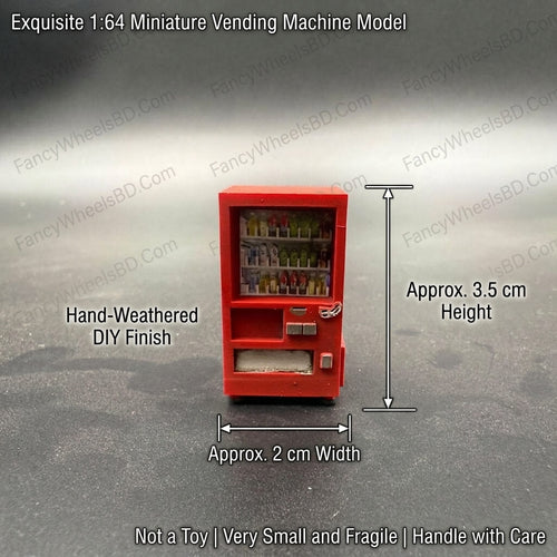 1:64 Miniature Vending Machine Model for Diorama Setup Price in Bangladesh