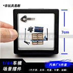 Oil Drum Forklift Engine Tray Blue