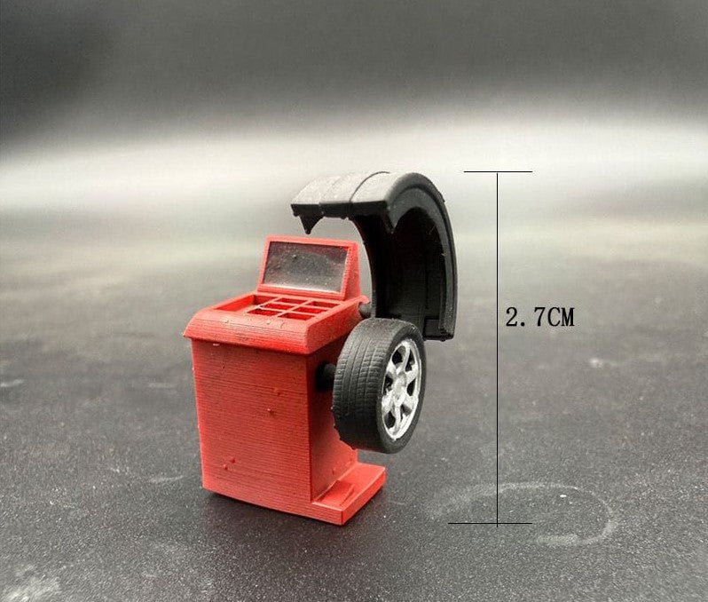 1:64 Tire Balancer Machine For Diorama House