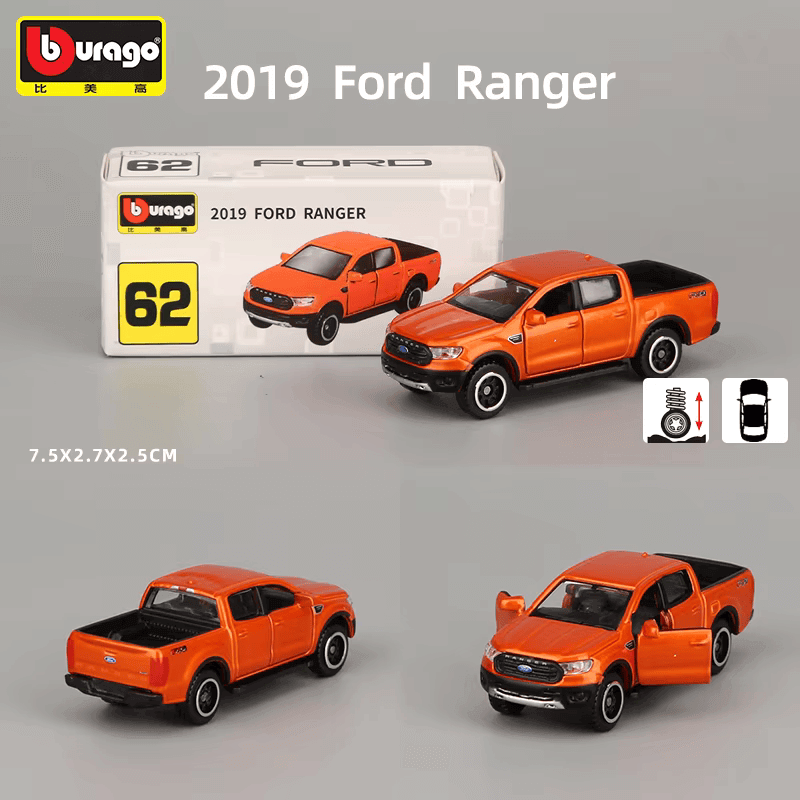 2019 Ford Ranger Diecast Model Car