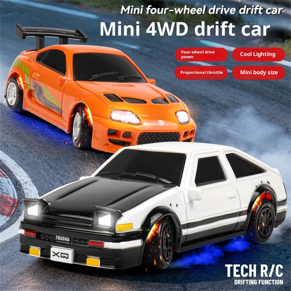 Officially Licensed Trueno AE86 4WD 1:64 Mini Drift Car