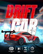 Upgraded Nissan GT-R (R35) 4WD RC Drift Car Dual Batteries with Accessories