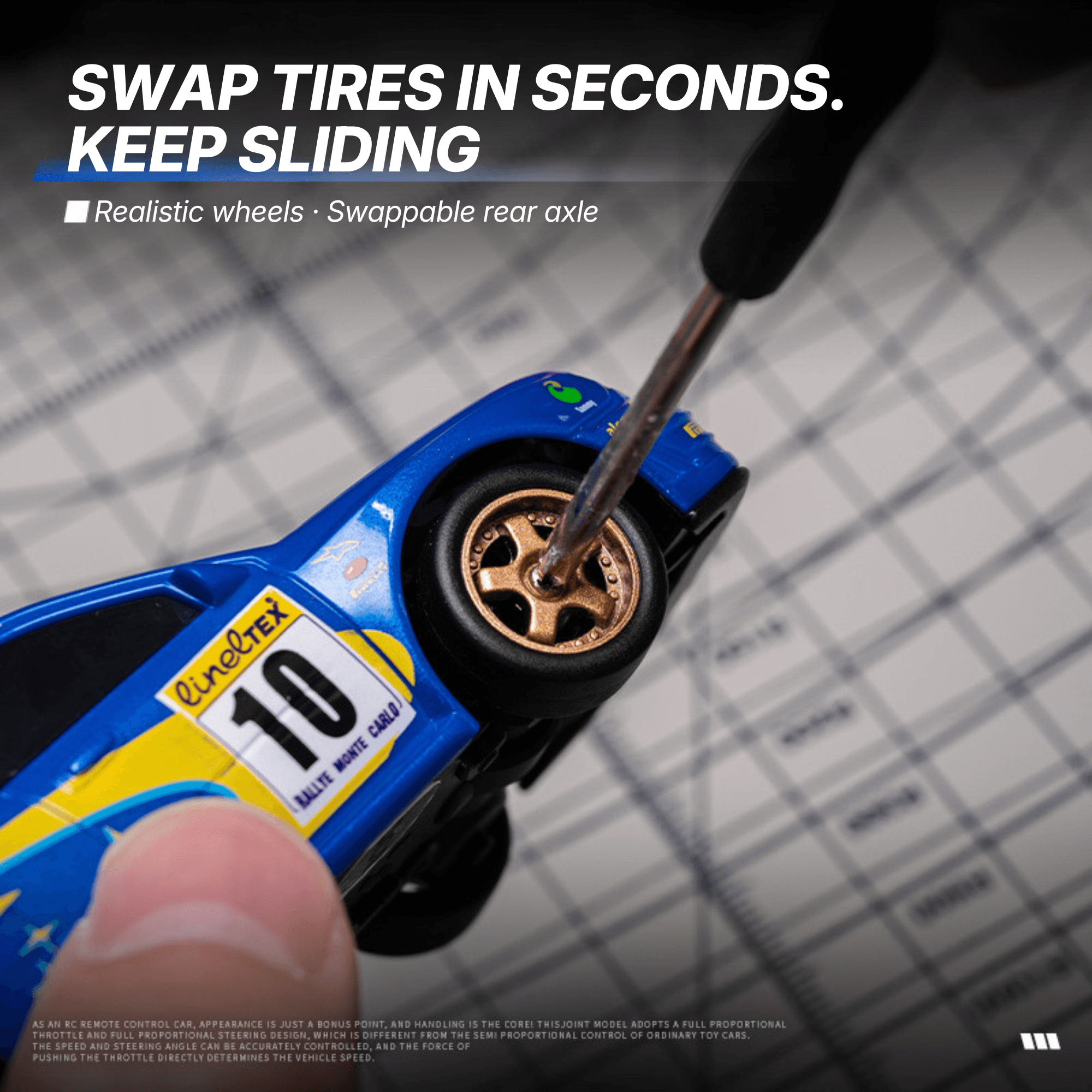 Officially Licensed Subaru WRX STI 4WD 1:43 Drift Car