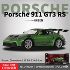 1:36 Porsche 911 GT3 RS Diecast Model Car