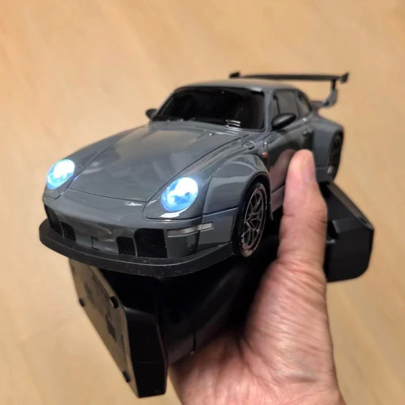 Porsche 993 911 RWB 4WD RC Drift Car With Tires & Traffic Cones