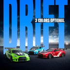 Upgraded Nissan GT-R (R35) 4WD RC Drift Car Dual Batteries with Accessories