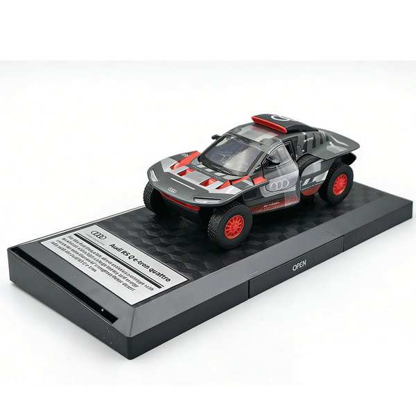 Audi RS Q e-tron quattro with display board