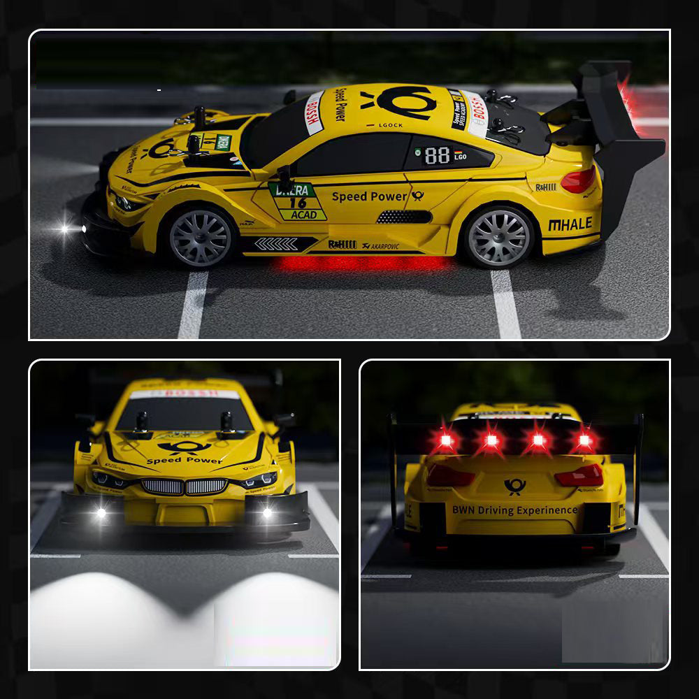 BMW M4 DTM 4WD RC Drift Car With Tires & Traffic Cones